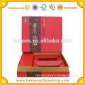 Trade Assurance Luxury High Quality Rigid Square Paper Tea Box With Paper Tray Holder